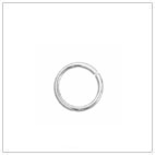 thumbnail image 2 of 100pc 22 Gauge 4mm Solid 925 Sterling Silver Open Jump Rings – Round Wire 2 of 3
